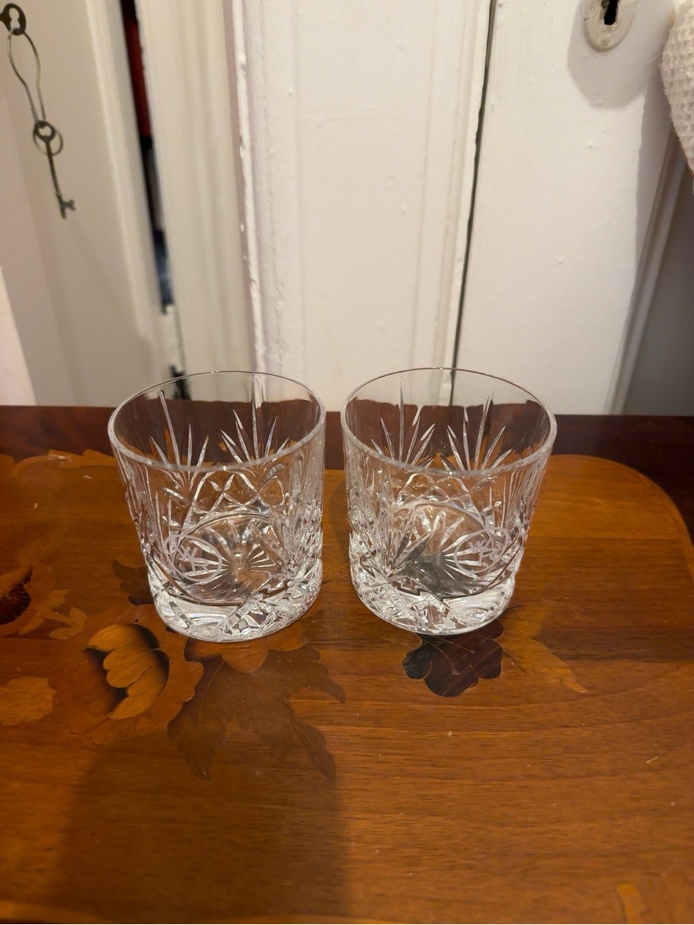 Woodford Reserve Glencairn Crystal Whiskey Rocks Glasses Set of 2